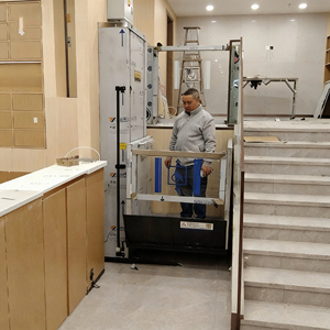 Plataforma Elevadora Vertical Eléctrica Hidráulica Certificada por AC, Personalizada <span class=keywords><strong>para</strong></span> Uso Doméstico en Residencias Privadas - Product Image 2