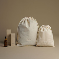 PandaSew logo personnalisé avec étiquette vêtements chaussures sous-vêtements sac d'emballage anti-poussière sac à cordon