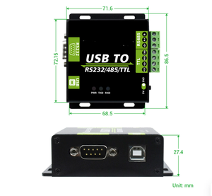 Convertisseur USB vers RS232/485/TTL intégré FT232RL, convertisseur USB vers RS232 de qualité industrielle, compatible avec Android Windows 11/10/8 - Product Image 3