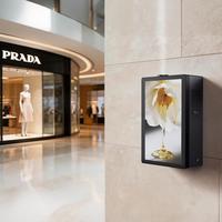 Diffuseur d'arômes SCENTA avec écran publicitaire pour hall d'hôtel, écran HD commercial, lecteur vidéo automatique, diffuseur de parfum publicitaire
