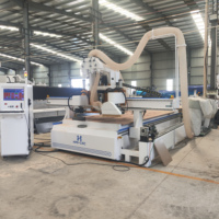 Centro de Mecanizado CNC para Madera, Router ATC de 3 Ejes, Máquina de Corte y Grabado con Sistema de Aspiración de Polvo de 1300x2500mm