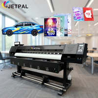 Plotter de impresora Eco solvente de gran formato Jetpal de 1,6 M/1,8 m con gran capacidad de tinta para publicidad al aire libre con 3200 PPP