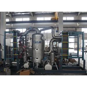 OEM 3 Effect Falling Film Vacuum Mvr Falling Film Evaporator