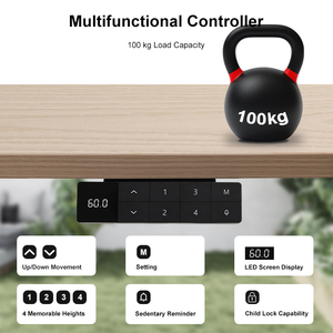 Electronic Stand up Sit Standing Desk <strong>Legs</strong> Only New Design <strong>Adjustable</strong> Height <strong>Drafting</strong> Desk 2 Segment Electric Lifting Desk - Product Image 4