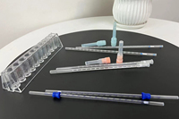 Consommables de test en laboratoire 150mm Pipette ESR jetable avec citrate de sodium 200ul 3.8%