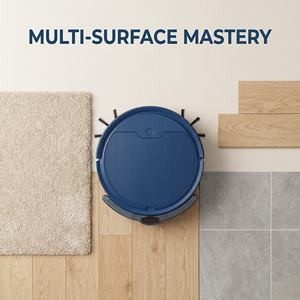 เครื่องดูดฝุ่นอัจฉริยะประสิทธิภาพสูง ถูพื้นได้ทั้งแบบเปียกและแบบแห้ง แรงดูด 1200pa ทำความสะอาดและถูพื้นได้หลากหลายรูปแบบ - Product Image 5