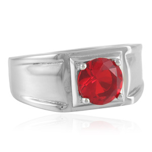 Women's Topaz Ring Claw Setting Geometric Design Everyday Wear Jewelry 210172 - Product Image 2