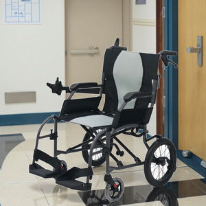 Fauteuil roulant manuel RAFU RF6005A avec accoudoirs réglables en hauteur Roues arrière à dégagement rapide Repose-jambes amovibles - Product Image 6