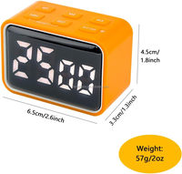Timer LED Mini Digital, Timer Hitung Mundur/Naik LED Isi Ulang, 3 Waktu Memori Pra-Atur, Alarm Keras, Fungsi Nyala/Mati, Ideal untuk Pekerjaan Rumah