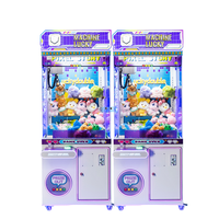 Machine à Pinces d'Arcade Économique pour Parc d'Attractions, Distributeur de Jouets à Monnayeur avec Monnayeur