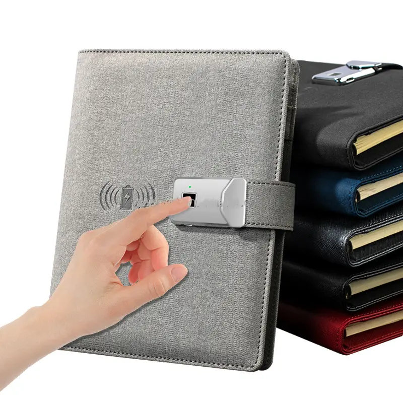 Power Bank Notebook with Usb Flash Drive Diary Agenda Customised Journal