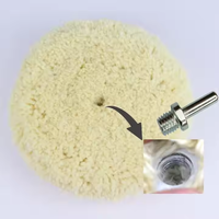Tampon de polissage en laine Bonnet de polissage pour voiture