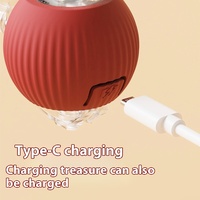 Nouveau Design 360 ° Smart Automatic Cat toy Interactive Rolling Ball Pet Toy Chargeur USB pour chats