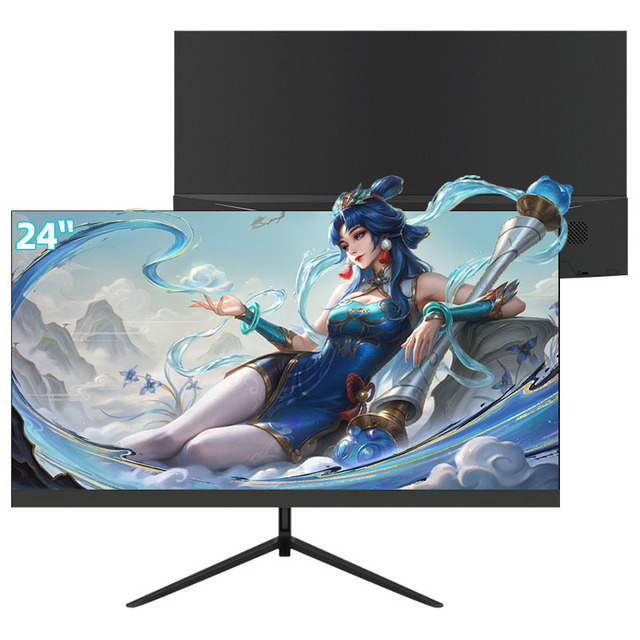 High Resolution 24" IPS PC Monitor 240Hz 120% SRGB 1080P Frameless Desktop Display 1ms Response Time Blue Light Filter for