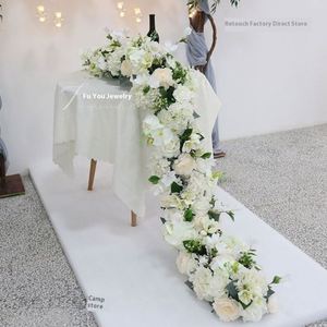 Long Striped <b>Artificial</b> <b>Flowers</b> for Weddings Hanging <b>Flower</b> Tail Stage Decorations Wedding Centerpieces Table Decorations - Product Image 2