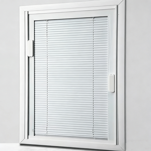 ม่านบังตาแบบเวเนเชียนกันน้ำสำหรับห้องน้ำ  วัสดุอะลูมิเนียมอัลลอยด์  ควบคุมด้วยแม่เหล็ก  กระจกเดี่ยว  ติดตั้งภายในหน้าต่าง  แบบม่านกลวง - Product Image 4