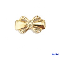 Boucles de chaussures en alliage de zinc pour femmes, accessoires, pinces à chaussures, vente en gros, 12 pièces