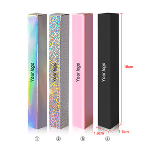 Pinceles de maquillaje <span class=keywords><strong>para</strong></span> cejas con logotipo personalizado, de doble ángulo plano superior, <span class=keywords><strong>para</strong></span> tinte de cejas y volumen, 2 en 1, aplicador de rímel y cepillo angular <span class=keywords><strong>para</strong></span> cejas con spoolie - Product Image 5