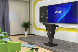 Sistema Multimedia para Podio con Altavoz, Todo en Uno, Podio <span class=keywords><strong>de</strong></span> <span class=keywords><strong>Audio</strong></span> y Video, <span class=keywords><strong>Estación</strong></span> <span class=keywords><strong>de</strong></span> <span class=keywords><strong>Trabajo</strong></span> para Profesores - Product Image 5