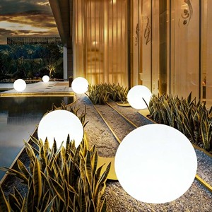 Lumière LED Globe Ball Neonawall <span class=keywords><strong>pour</strong></span> extérieur, lumière décorative de nuit <span class=keywords><strong>pour</strong></span> <span class=keywords><strong>jardin</strong></span>, patio, cour, paysage, mariage, fête, décoration de la maison - Product Image 2