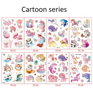 <span class=keywords><strong>Tatuaggi</strong></span> temporanei del Flash del corpo dei bambini metallici dei bambini del fumetto del nuovo arrivo <span class=keywords><strong>con</strong></span> i disegni dello spazio degli animali per il tatuaggio di Glitter dei bambini - Product Image 3