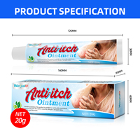 Crème de soin douce pour la peau à base de plantes Wangtalin |   Soin apaisant longue durée et anti-démangeaisons à usage externe efficace 20g