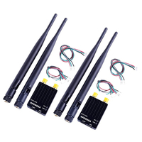 Module de radiotélémetrie GGDX RFD900A 915 MHz 3DR pour transmission de données longue portée 40 km pour drones et aéronefs PIX RC