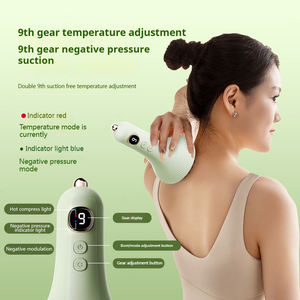 Masajeador Corporal Eléctrico GuaSha Inteligente con Ventosas, Calentamiento Magnético, Control de Tiempo, Batería Integrada, Recargable por USB, Masaje Negativo - Product Image 2