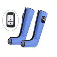 Bottes de massage à compression d'air avec fermeture éclair pour jambes et pieds, massage intelligent des mollets, récupération musculaire, soulagement de la fatigue, soin corporel, cadeau pour la maison