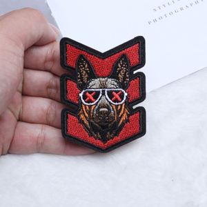 Nuevo Parche Bordado Termoadhesivo con Diseño de Perro, Oso, Tigre, Conejo, León y Águila para Decoración de Bolsas y Ropa - Product Image 4