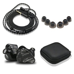 10Mm Đồng Trục Thiết Kế 2 Năng Động Điều Khiển + 4 Cân Bằng Armature Lai Trong Tai Màn Hình Hifi Tai Nghe Với Có Thể Tháo Rời 2Pin Tai Nghe Có Dây - Product Image 1