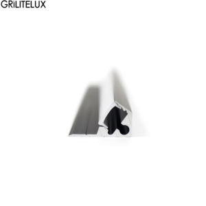 Anteriore incasso 45 gradi obliquo <span class=keywords><strong>LED</strong></span> sotto armadio libreria armadio <span class=keywords><strong>profilo</strong></span> in alluminio <span class=keywords><strong>per</strong></span> illuminazione scaffale - Product Image 4