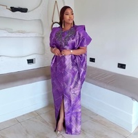 Robe africaine pour femmes, nouveau design, broderie à la main, grandes tailles, vêtements africains de haute qualité.