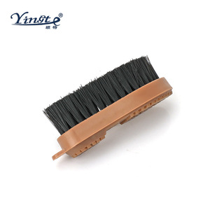 Yinste <b>Shoe</b> <b>Brush</b> Nylon Bristles Plastic Handle For Leather Cleaning And Polishing - Product Image 3