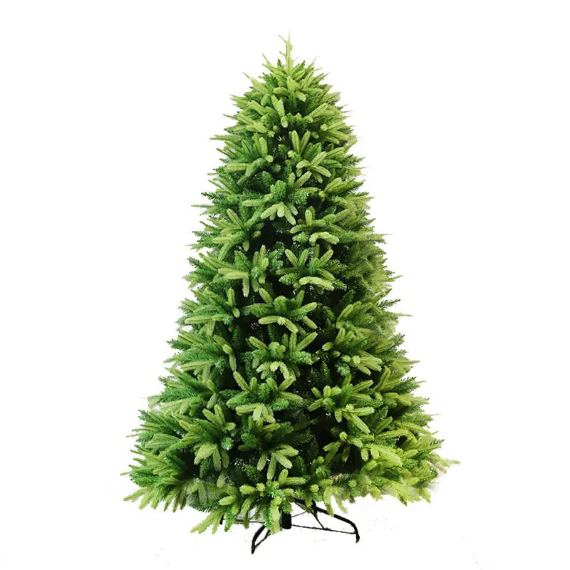 Árvore de Natal artificial de luxo com dobradiças gigante para exterior e interior de 7 pés por atacado