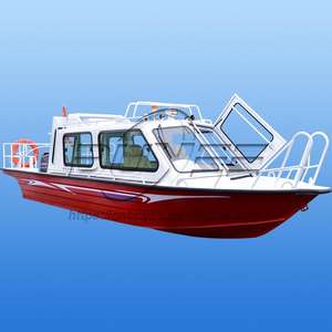6,5M 8-Sitzer Professionelles Aluminium-Freizeitboot Rennboot Tourboot Hochsee-Angelboot Sport-Yacht Großhandel - Product Image 4