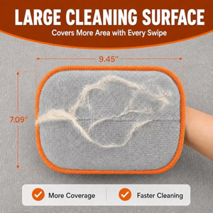 Guante Quitapelusas Automático de Poliéster, Portátil y Fácil de Usar, Cepillo para Eliminar el Pelo Estático de Mascotas, Dispositivo de Limpieza de Pelo de Perros y Gatos - Product Image 5