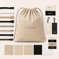 Sac en coton réutilisable avec cordon de serrage, logo personnalisé, pochette de protection contre la poussière pour chaussures, sacs à main, cadeaux, emballage de vente au détail, commandes en gros, voyage