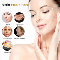 Nouvelle machine Hifu professionnelle 3 en 1 Hif 25d Max 360 pour le lifting du visage et du cou, amincissement du corps