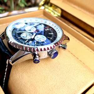 Montre mécanique automatique unisexe, bracelet en acier inoxydable, diamants arc-en-ciel, affichage du calendrier, luminescente, mouvement ETA, <span class=keywords><strong>cadran</strong></span> analogique, 43 mm - Product Image 3