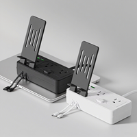Strip daya Usb kabel ekstensi 2 soket, Strip daya Usb Multi Plug Outlet