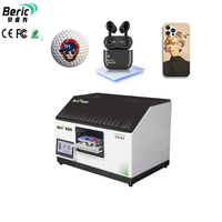 Nouvelle imprimante jet d'encre UV A5 Beric XP600 à tête d'impression automatique à plat haute vitesse pour coques de téléphone, balles de golf, batteries externes, écouteurs personnalisés