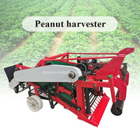 Moissonneuse-batteuse à arachides à haut rendement avec moteur tracteur