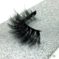 Lot de 5 paires de faux cils 3D en vison synthétique, bandes de cils effet naturel, doux et volumineux pour extension de cils et maquillage