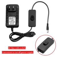 12V2A avec interrupteur 303 adaptateur secteur 12V2A pompe à eau alimentation moteur lampe à LED avec alimentation