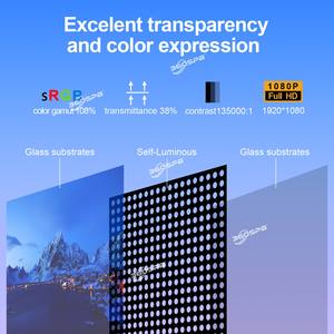 Pantalla Digital 360SPB TOS30A de 30 Pulgadas, Kiosco Transparente OLED para Interiores, para Tiendas Minoristas y Uso OEM - Product Image 4