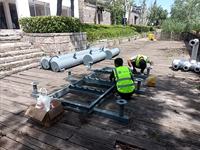 Fontaine d'eau extérieure personnalisée en acier inoxydable 30m x 15m, la plus vendue en usine, pour parcs d'enfants et complexes sportifs