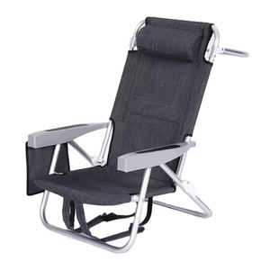 Silla de Playa Plegable Ligera para Exteriores, Personalizable al por Mayor, Portátil, para Camping, Pesca, Reclinable, Ajustable, con Logotipo - Product Image 1