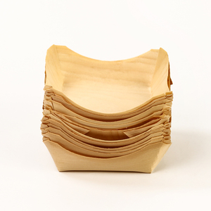 Proveedores Profesionales Chinos de Vasos Desechables de Madera de Abedul, Barquitos de Madera para <span class=keywords><strong>Sushi</strong></span> y Conos de Madera de Alta Calidad al por Mayor - Product Image 6
