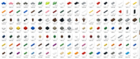 100 g/sac No.3941 brique ronde 2X2 avec trou d'essieu briques de construction figurines briques compatibles avec les Kits de construction Leguoguo